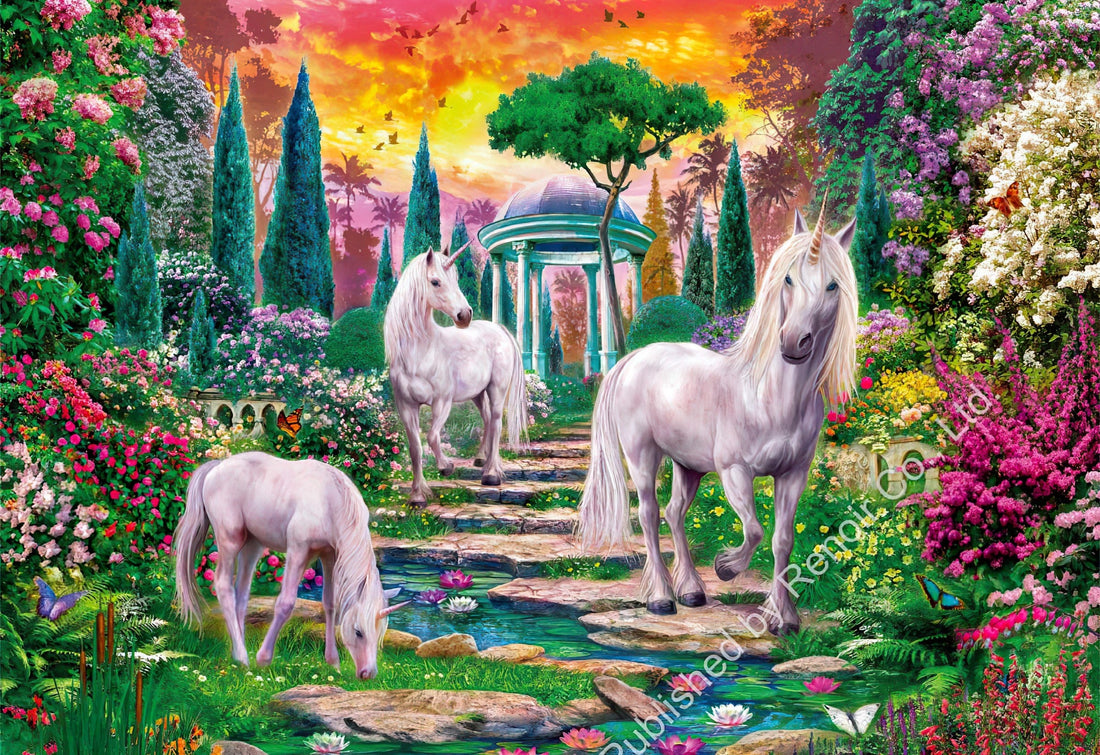 renoir-cl-2000-32575-unicorn-garden-2000-pieces-jigsaw-puzzle