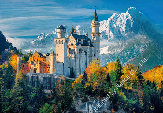 Renoir CL-500-35146　Scenery • Romantic Neuschwanstein Castle　500 Pieces Jigsaw Puzzle