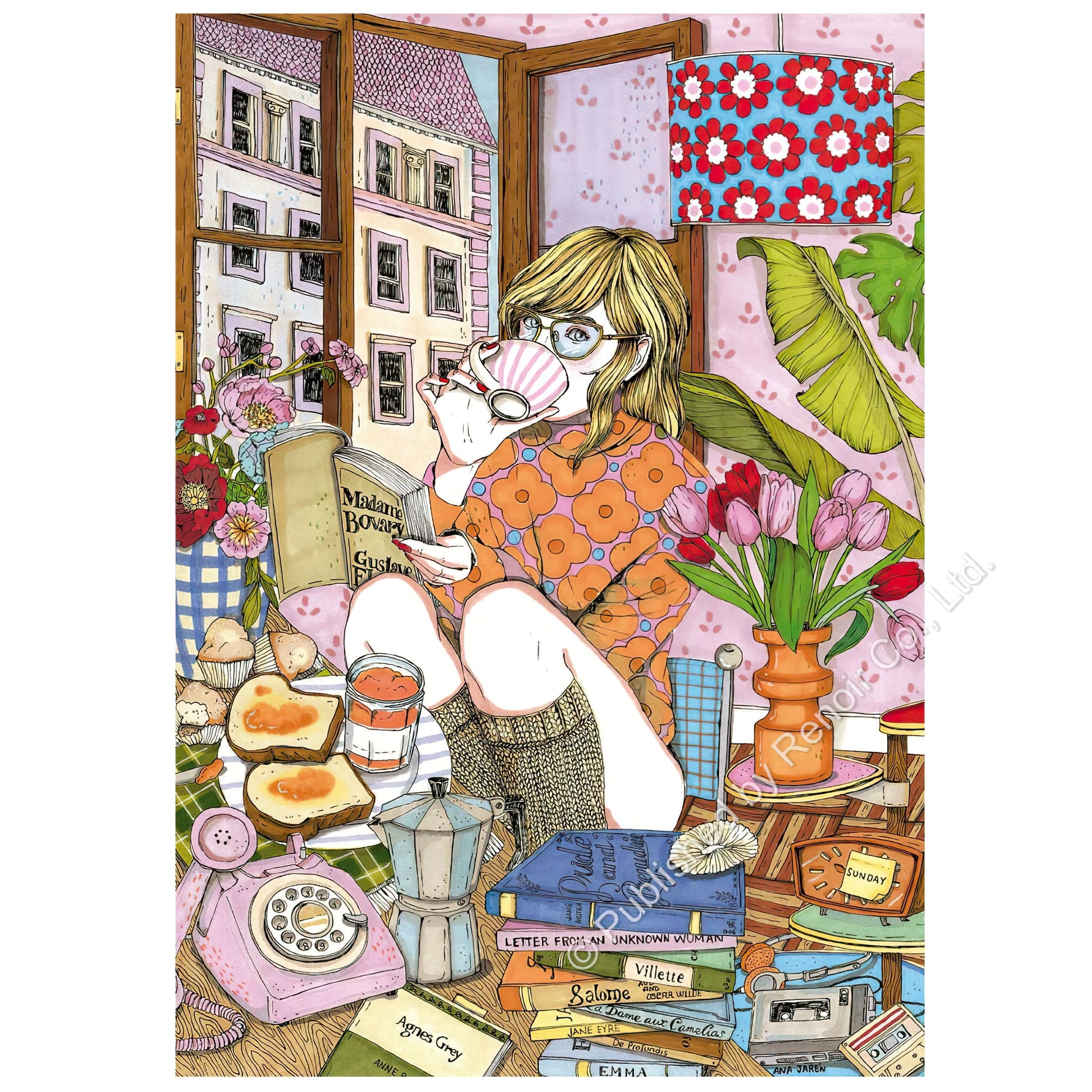 renoir-ed-1000-19557-illustration-alone-time-1000-pieces-jigsaw-puzzle