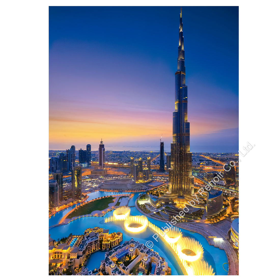 renoir-ed-1000-19642-scenery-burj-khalifa-at-night-dubai-1000-pieces-jigsaw-puzzle