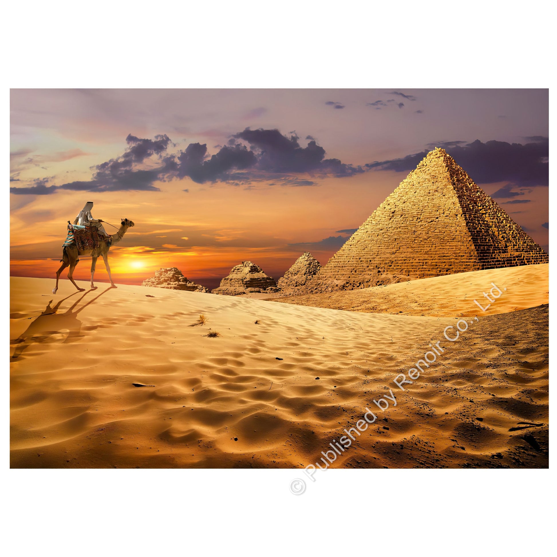 renoir-ed-1000-19643-scenery-camels-in-the-desert-1000-pieces-jigsaw-puzzle