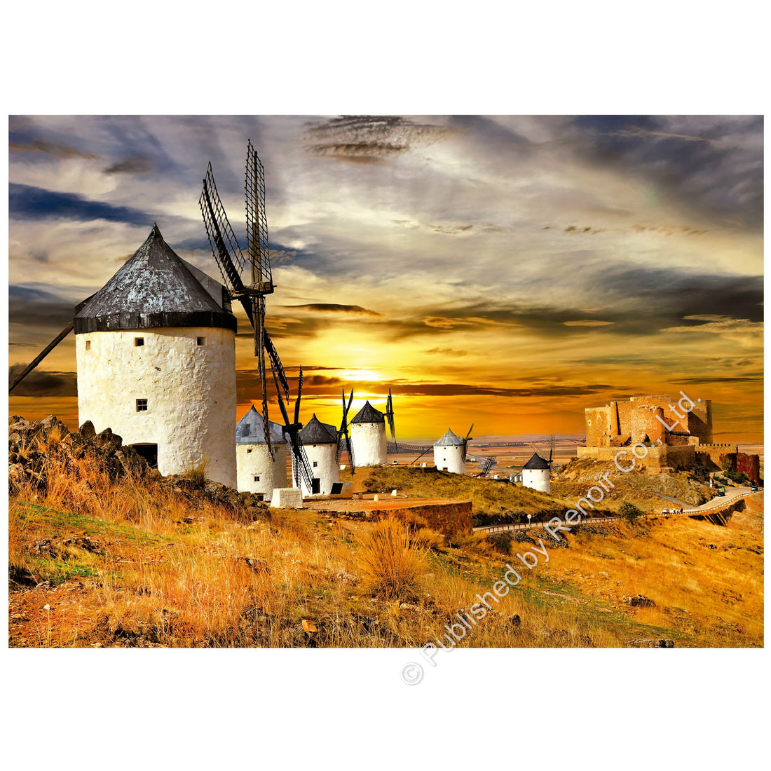 renoir-ed-1500-19618-scenery-white-windmill-consuegra-1500-pieces-jigsaw-puzzle