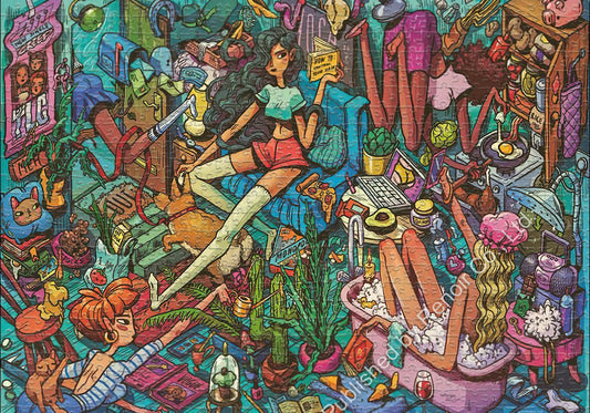Renoir • Marija Tiurina • 1000 PCS　Jigsaw Puzzle