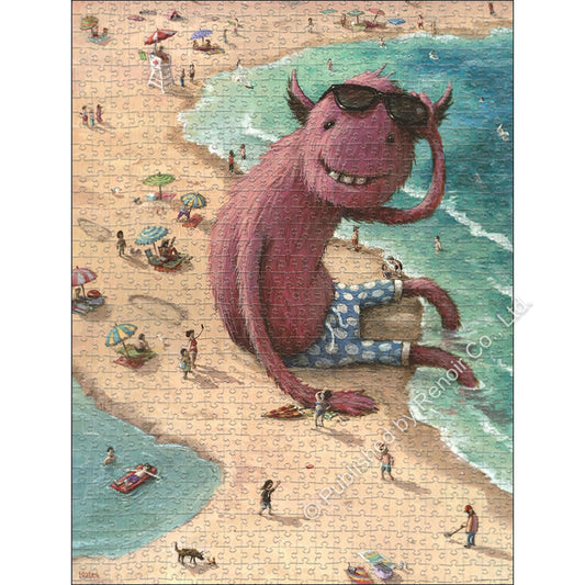 Renoir H-1500-30009　Zozoville • Beach Boys　1500 Pieces Jigsaw Puzzle