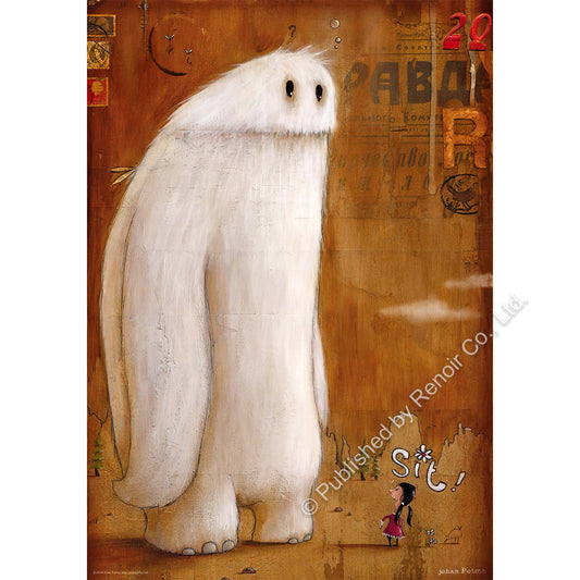 Renoir H-500-29675　Zozoville • Sit Down! Big White Monster　500 Pieces Jigsaw Puzzle