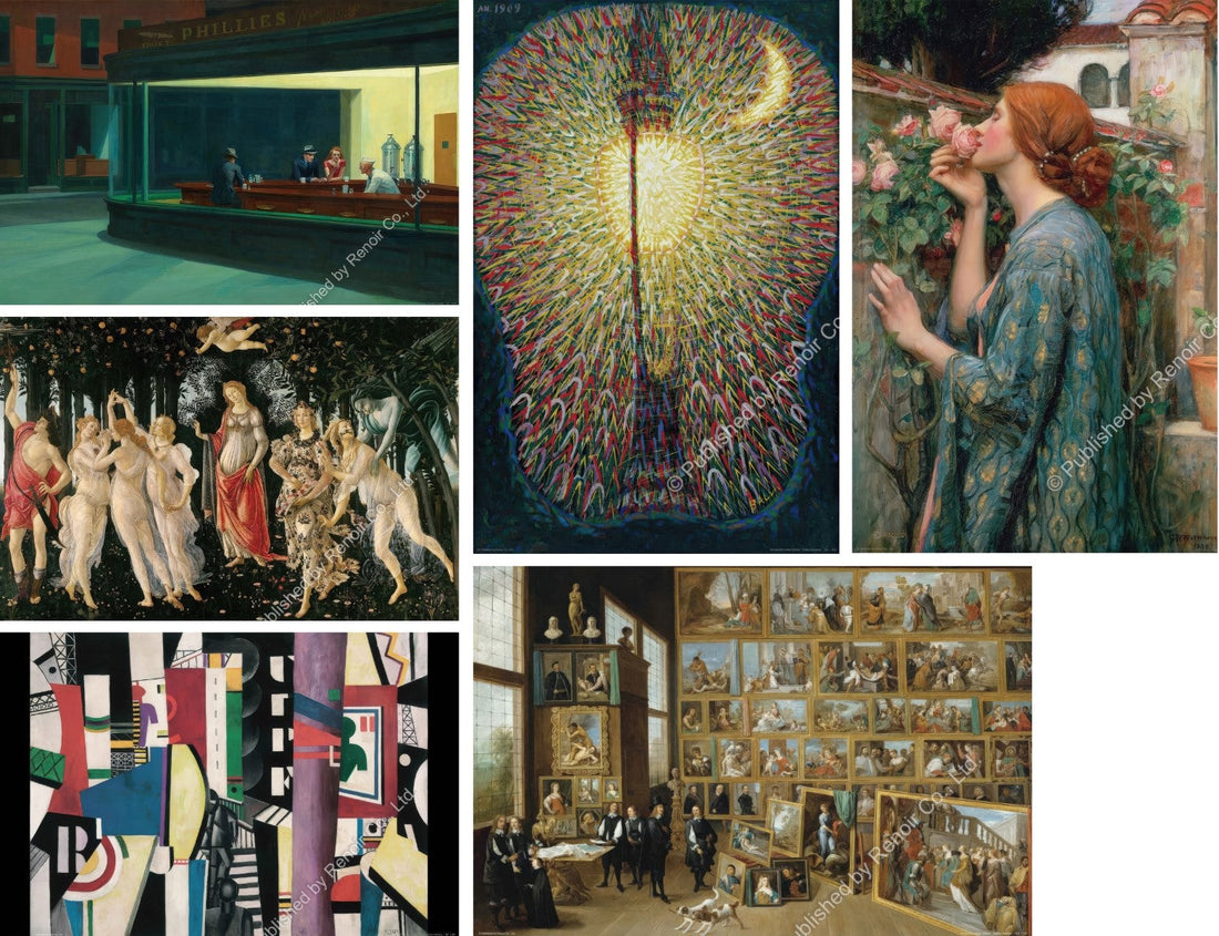 renoir-helioc-ii-my-home-is-a-gallery-ii-1008-multipack-6-jigsaw-puzzle