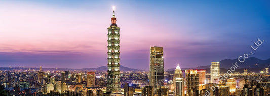 Renoir R-1000-1888　Scenery • Fireworks of Taipei 101　1000 Pieces Jigsaw Puzzle