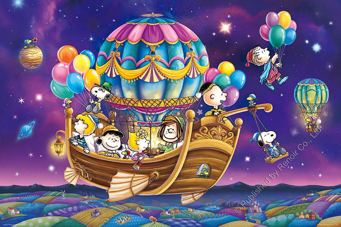 renoir-r-1008-1553-peanuts-airship-of-dream-1008-pieces-jigsaw-puzzle