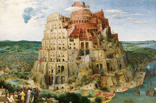 Renoir R-1008-1592　Fine Art • The Tower of Babel　1008 Pieces Jigsaw Puzzle