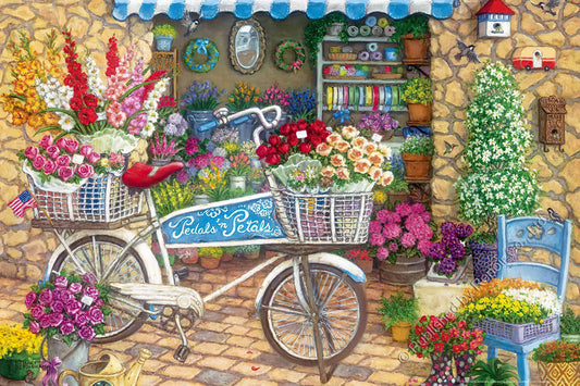 Renoir R-1008-1611　Illustration • The Flower Shop　1008 Pieces Jigsaw Puzzle