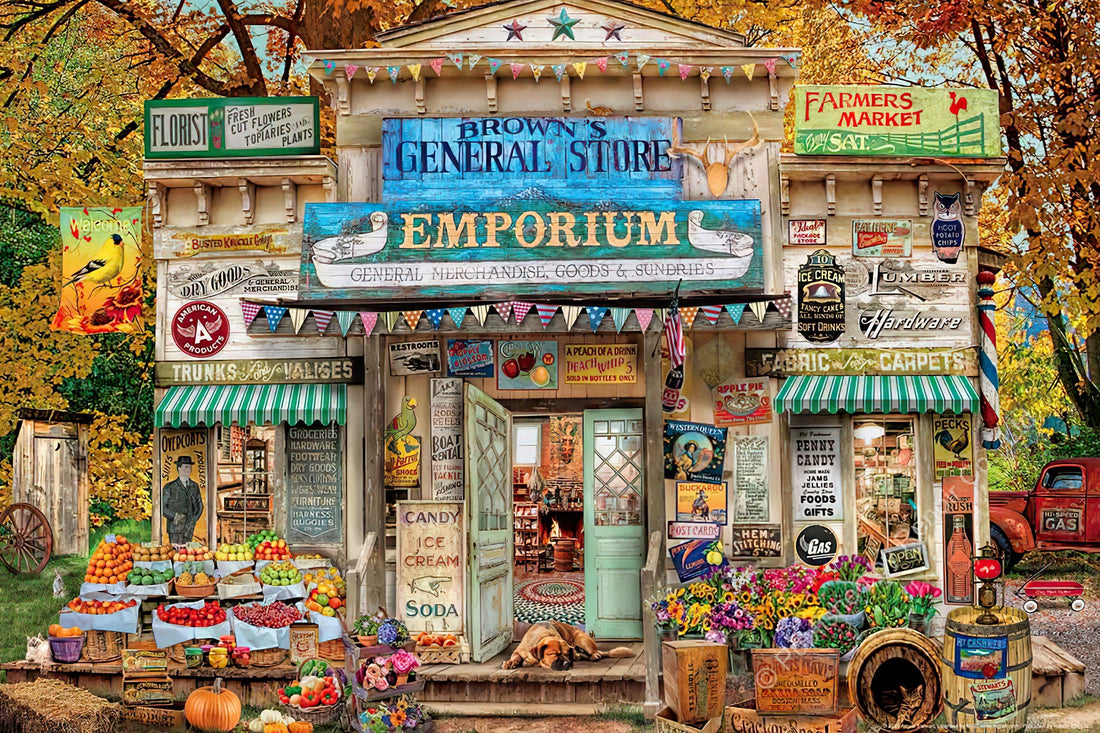 renoir-r-1008-1686-brown's-general-store-1008-pieces-jigsaw-puzzle