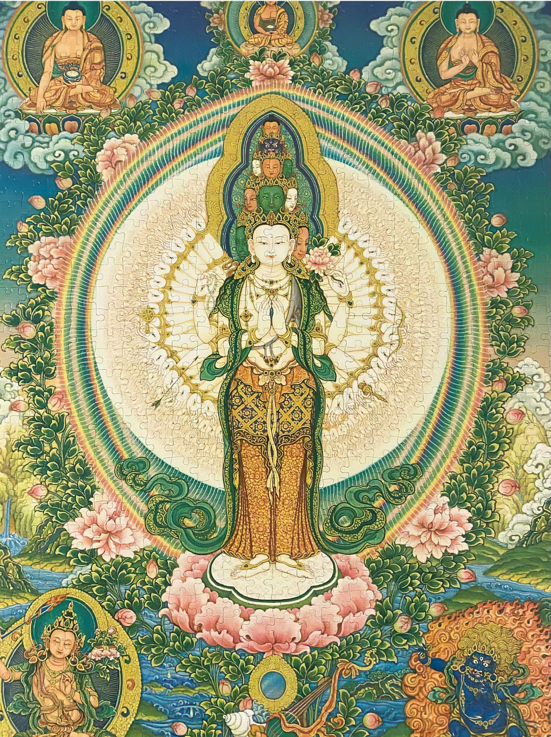 renoir-r-1008-1814-illustration-guanyin-of-a-thousand-arms-and-eyes-1008-pieces-jigsaw-puzzle