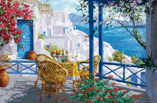 Renoir R-1008-1892　Illustration • Santorini Style　1008 Pieces Jigsaw Puzzle