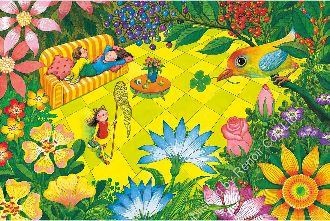 renoir-r-1008-1954-four-leaf-clover-1008-pieces-jigsaw-puzzle