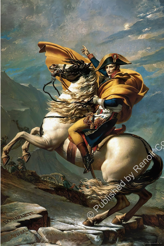 Renoir R-1008-1968　Fine Art • Bonaparte crossing the Great St Bernard Pass　1008 Pieces Jigsaw Puzzle