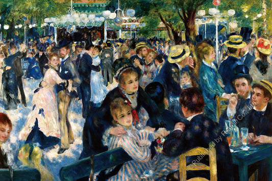 Renoir R-1008-986　Fine Art • Bal du moulin de la Galette　1000 Pieces Jigsaw Puzzle