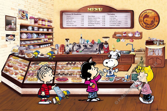 Renoir • Peanuts • Cake Shop　1008 PCS　Jigsaw Puzzle