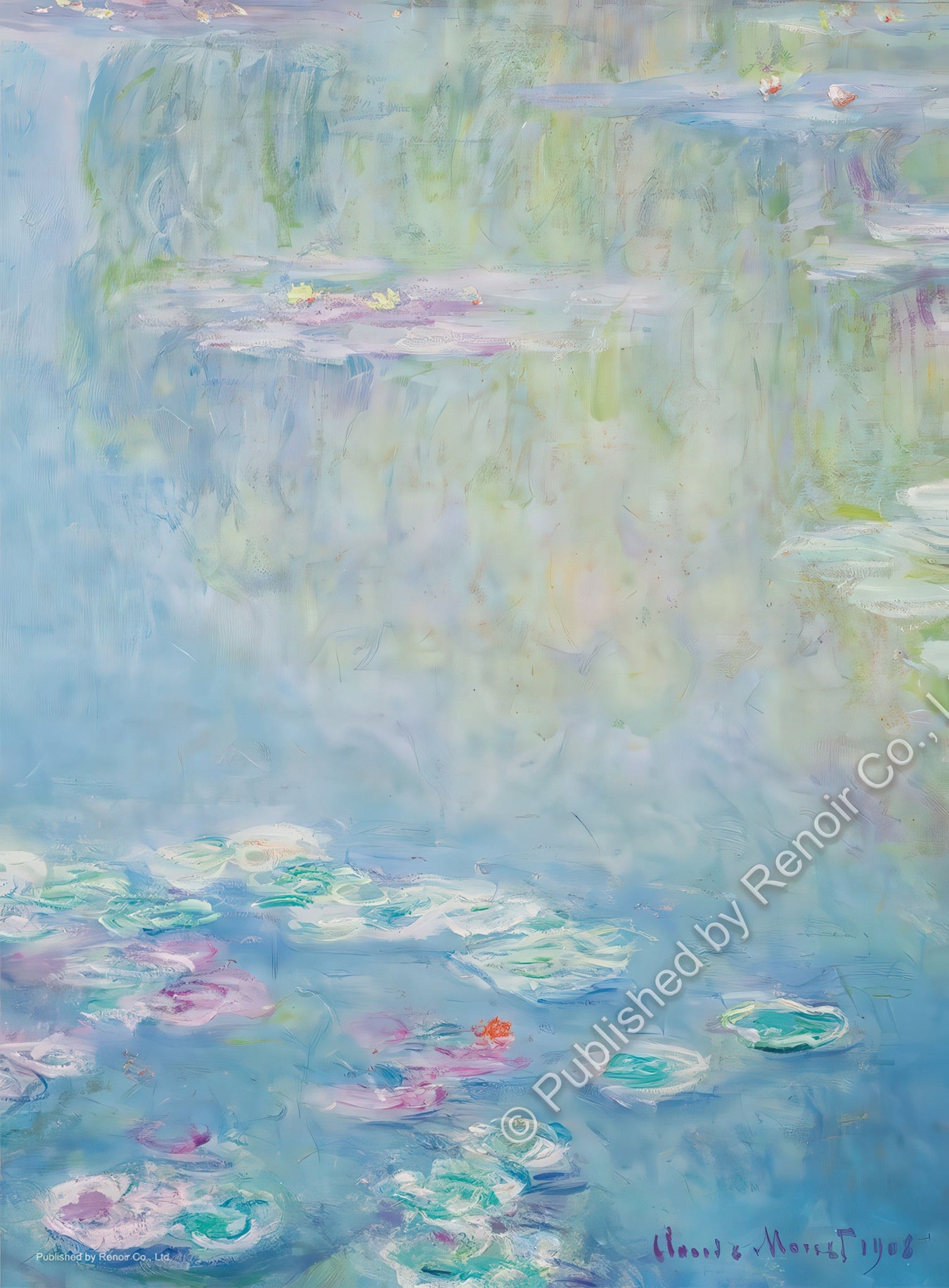 renoir-r-108-1348-water-lily-ii-108-pieces-jigsaw-puzzle