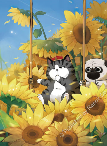 renoir-r-108-1943-enjoying-flowers-with-you-108-jigsaw-puzzle