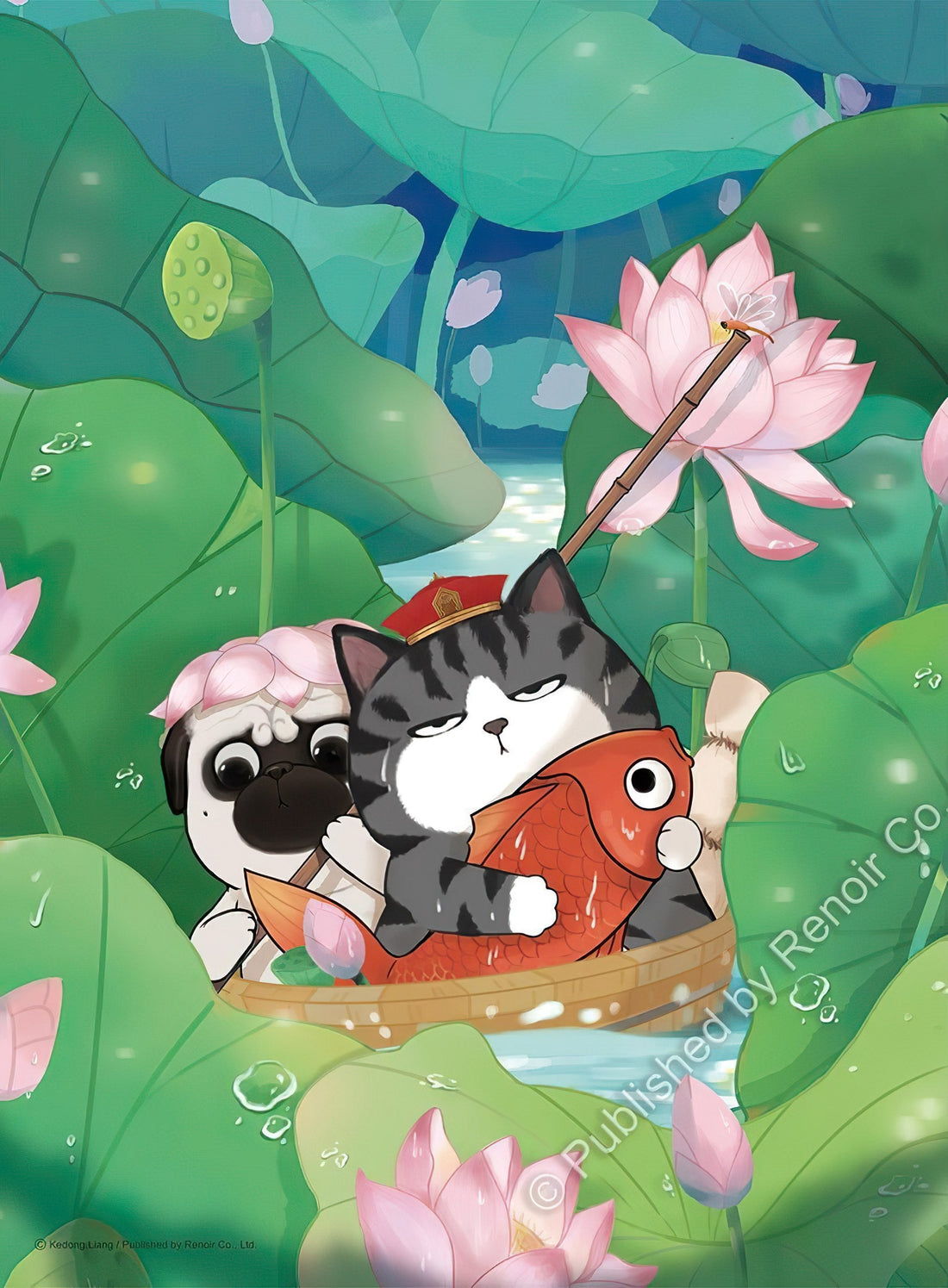 renoir-r-108-1945-emperor-catching-a-fish-108-jigsaw-puzzle