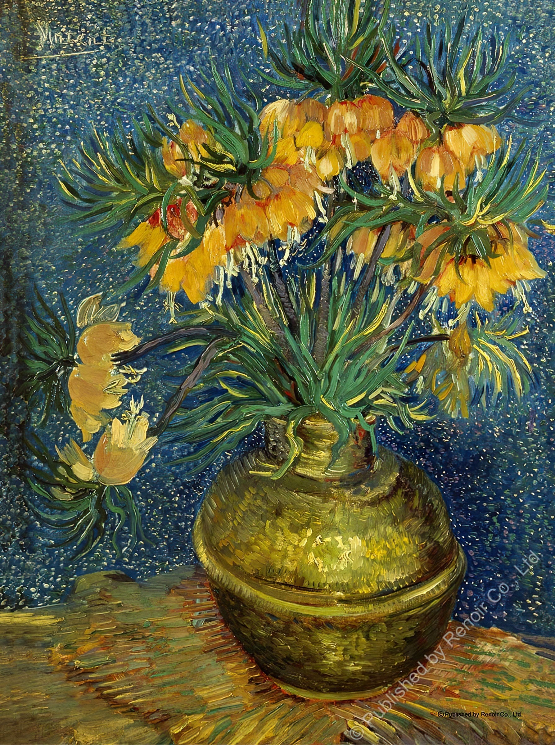 renoir-r-108-194-fine-art-fritillaries-in-a-copper-vase-108-pieces-jigsaw-puzzle