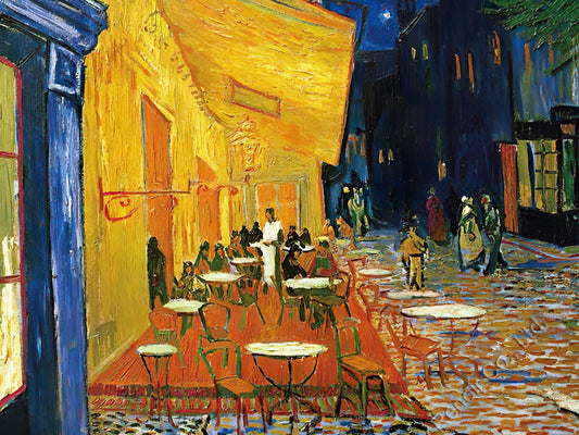 Renoir â€¢ Vincent van Gogh â€¢ CafÃ© Terrace at Nightã€€192 PCSã€€Jigsaw Puzzle