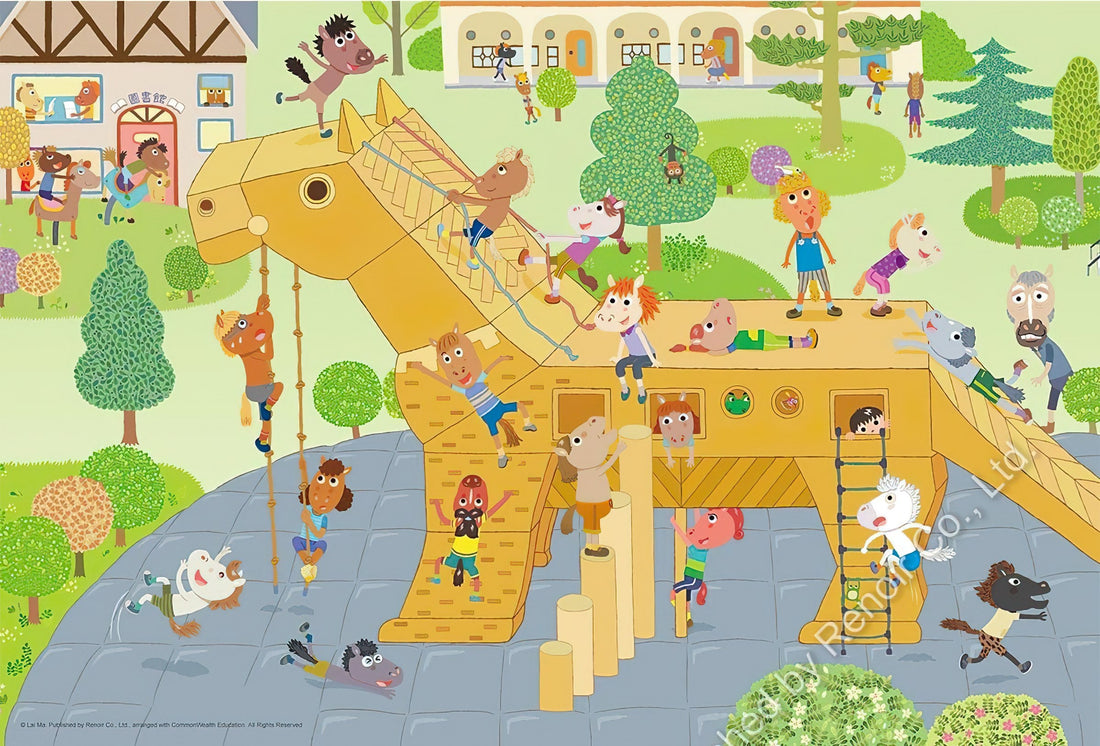 renoir-r-200-1962-in-the-playground-200-pieces-jigsaw-puzzle