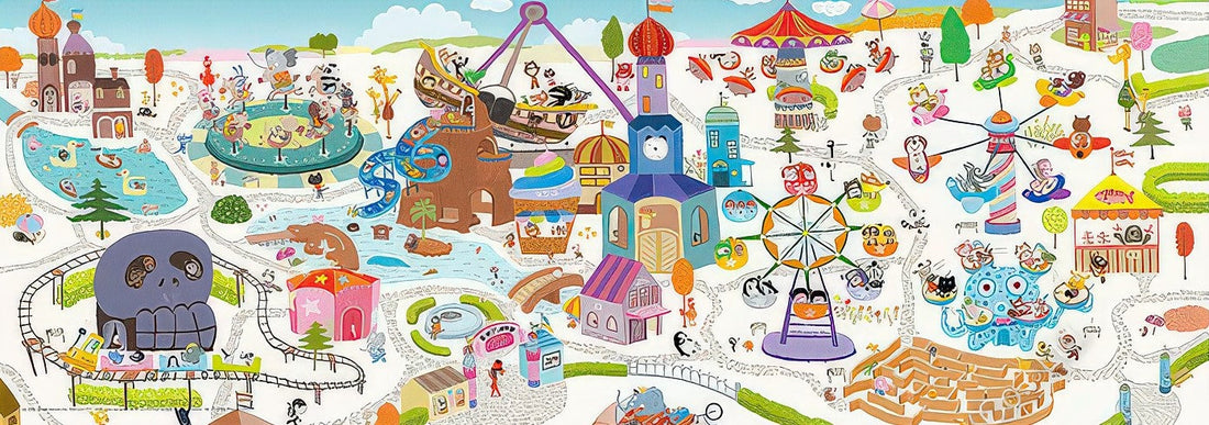 renoir-r-200-1984-dini-amusement-park-200-pieces-jigsaw-puzzle