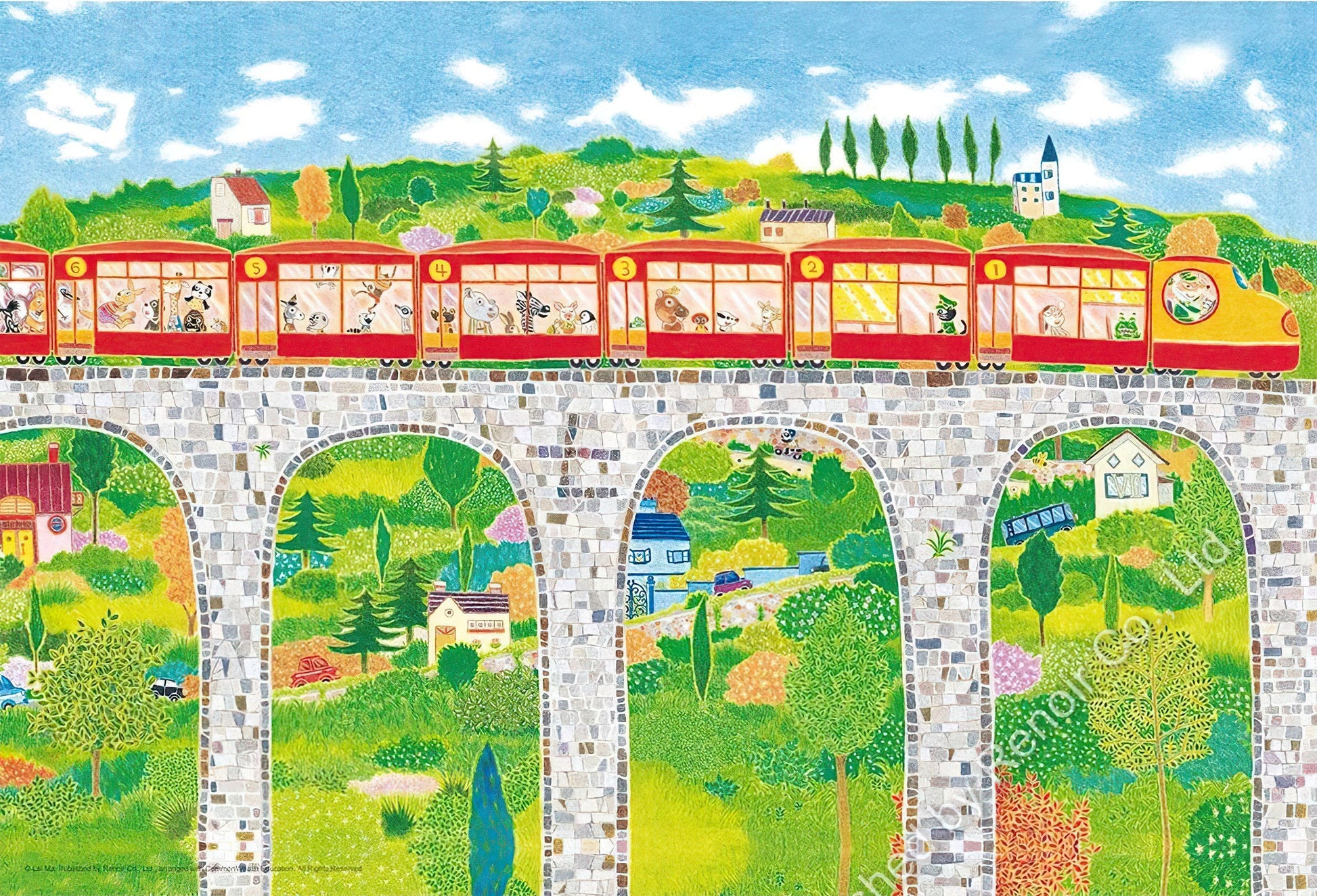 renoir-r-200-414-travel-by-train-200-pieces-jigsaw-puzzle