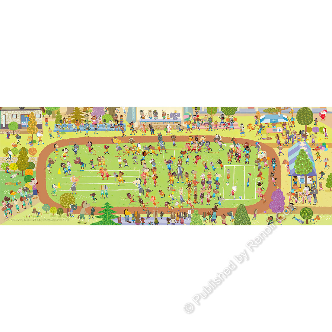 renoir-r-207-1925-illustration-the-school-sports-day-207-pieces-jigsaw-puzzle