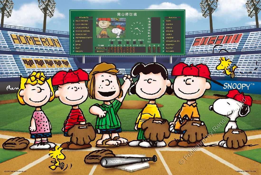 renoir-r-300-899-peanuts-happy-baseball-field-300-pieces-jigsaw-puzzle