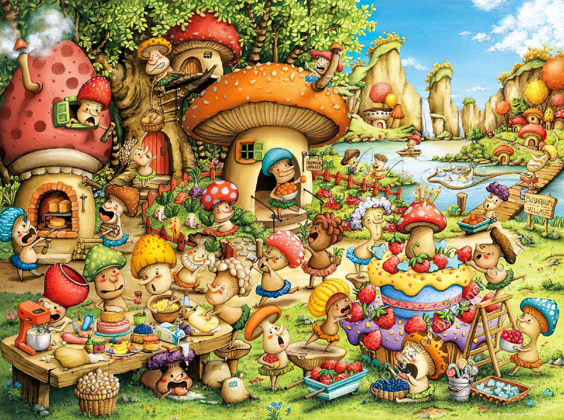 renoir-r-504-1555-illustration-mushroom-festival-504-pieces-jigsaw-puzzle