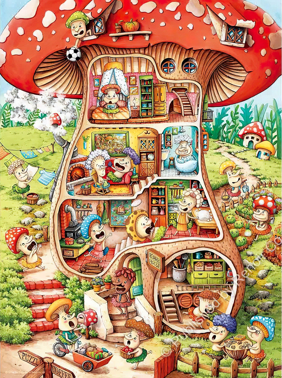 renoir-r-504-1854-illustration-mushroom-family-504-pieces-jigsaw-puzzle