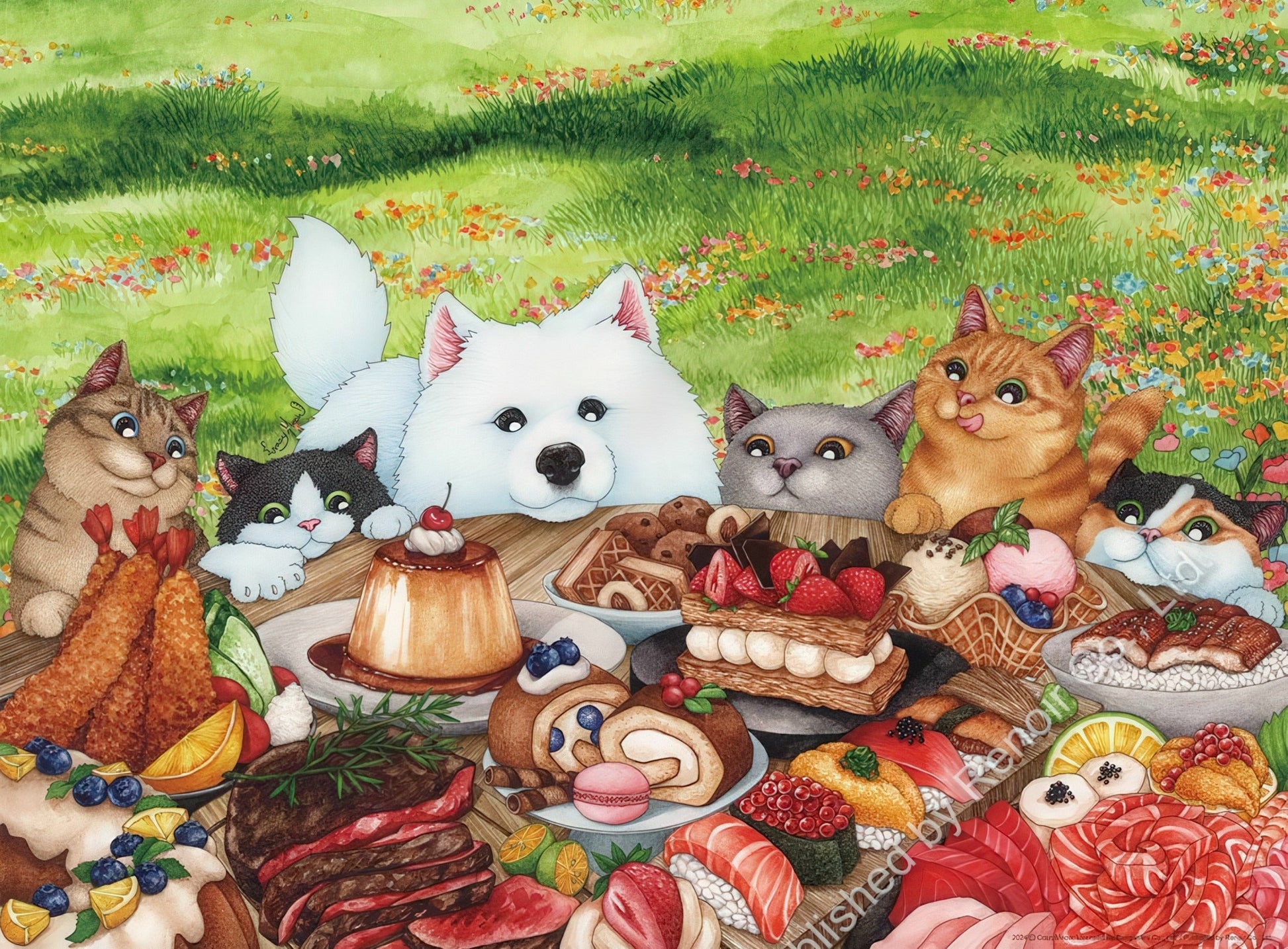 renoir-r-504-1996-a-sweet-picnic-504-pieces-jigsaw-puzzle