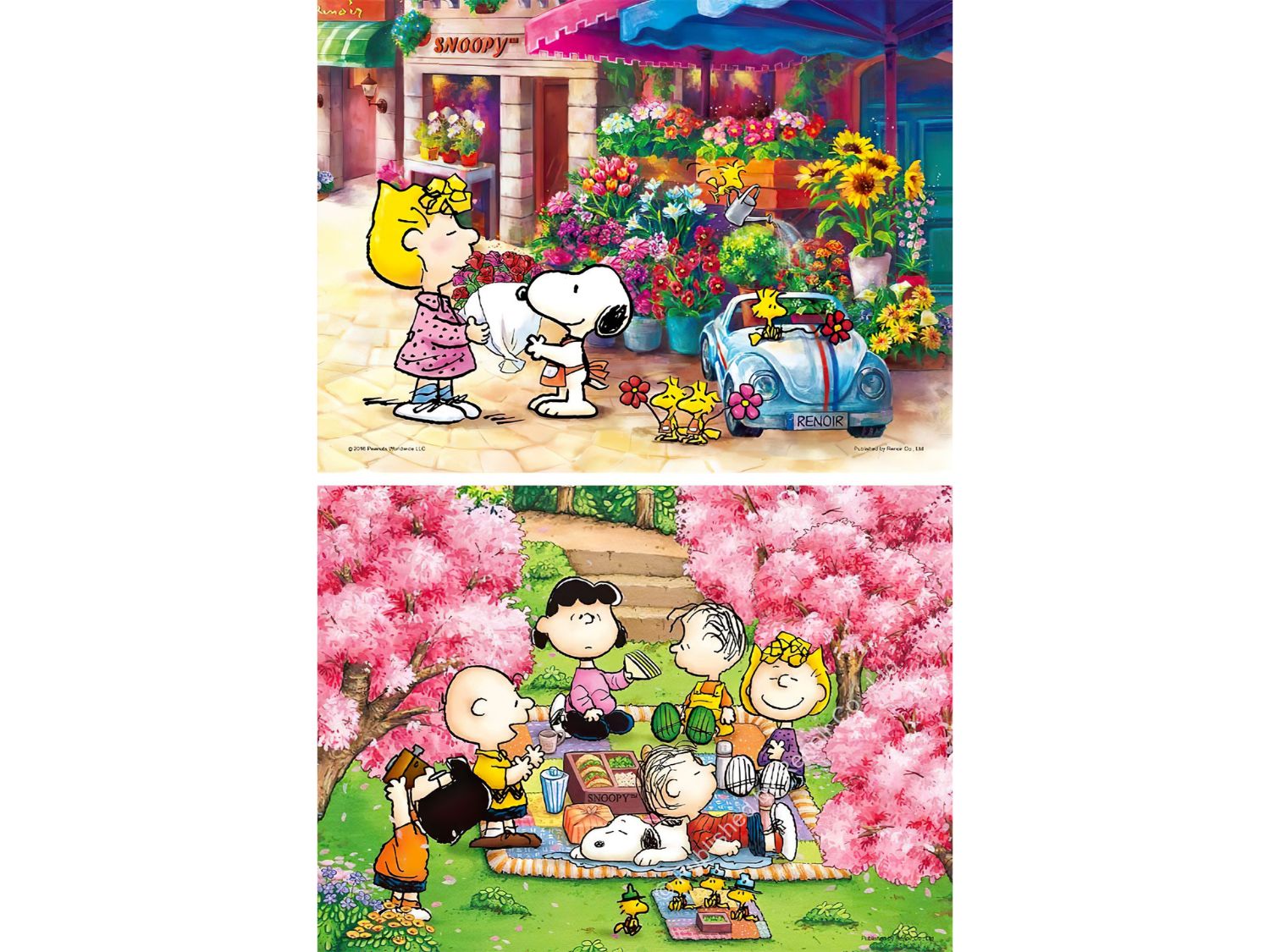 renoir-r-s-048-peanuts-spring-picnic-the-story-of-flower-96-multipack-jigsaw-puzzle