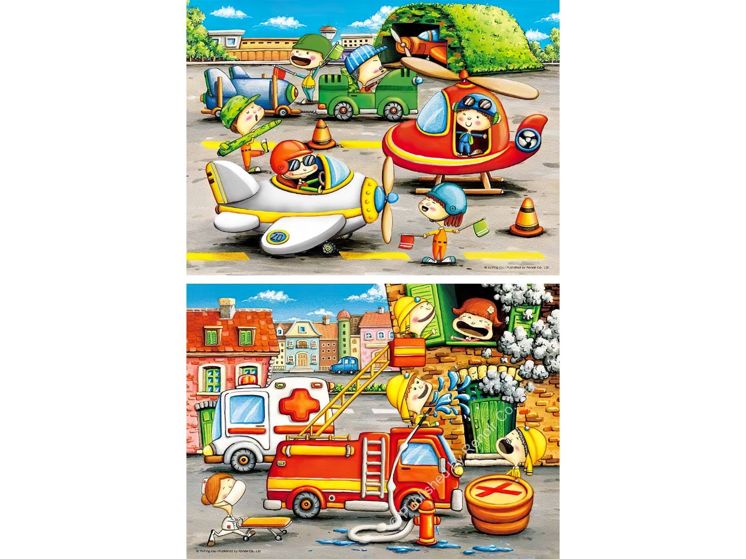 renoir-r-s-050-illustration-rescue-hero-air-force-96-multipack-jigsaw-puzzle