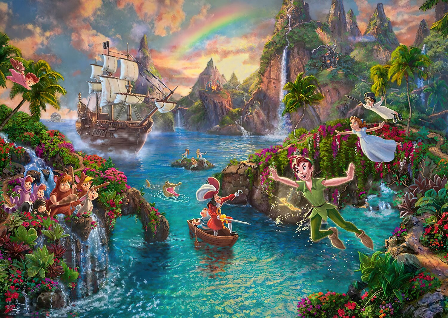 schmidt-59635-tinker-bell-peter-pan-s-never-land-1000-pieces-jigsaw-puzzle