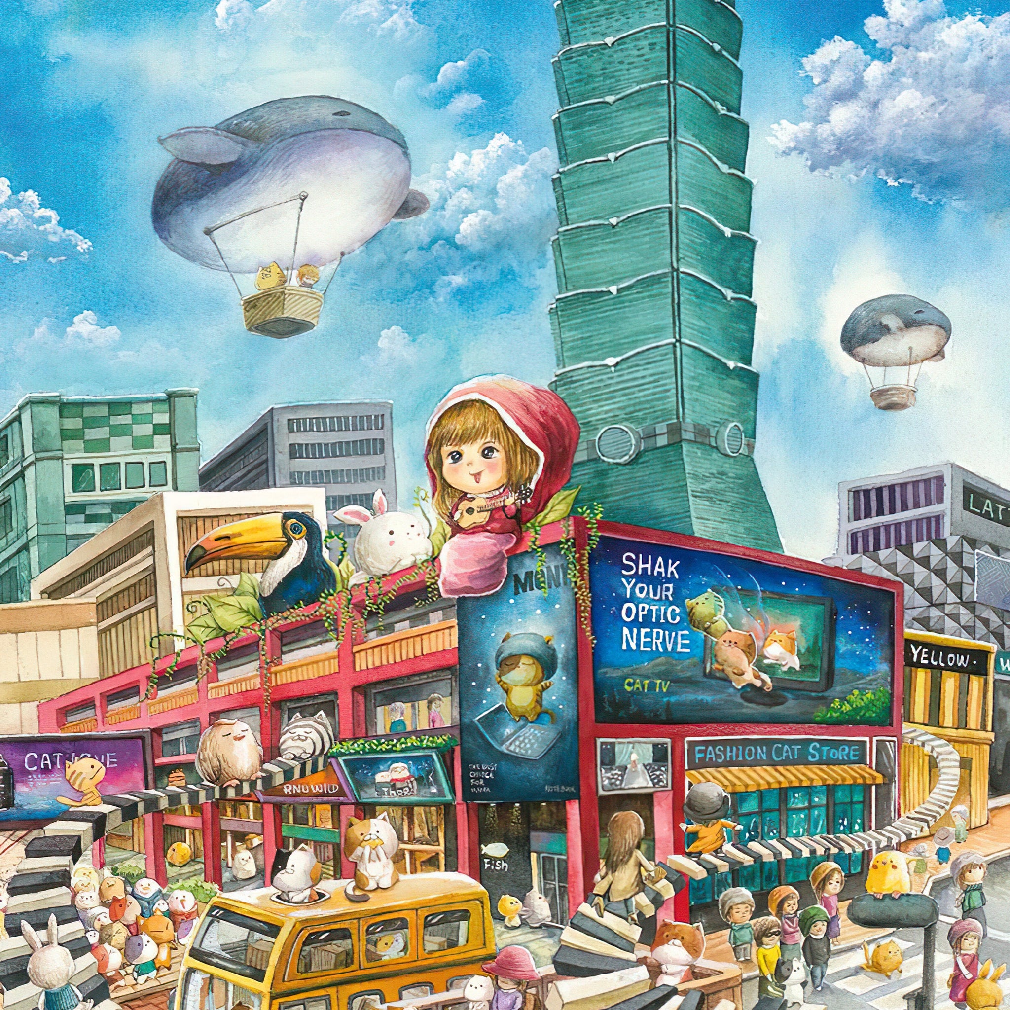 taiwang-tw-1000-026-urban-jungle-1000-pieces-jigsaw-puzzle