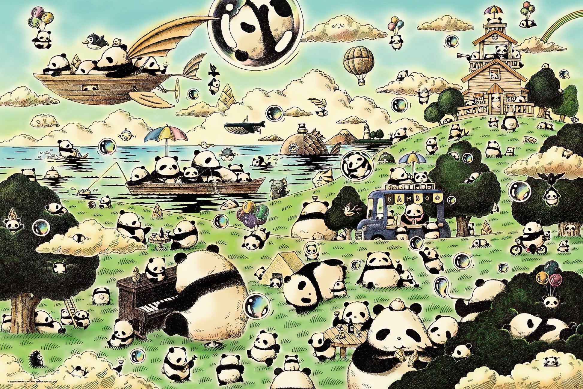 taiwang-tw-1000-028-illustration-pandmon-world-1000-pieces-jigsaw-puzzle