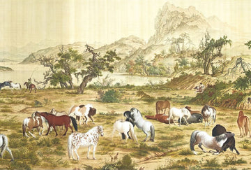 taiwang-tw-126-007-one-hundred-horses-126-pieces-jigsaw-puzzle