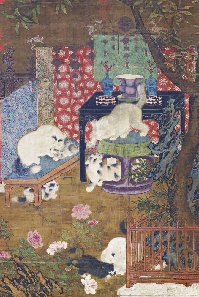 taiwang-tw-126-010-illustration-playing-with-cats-in-song-dynasty-126-pieces-jigsaw-puzzle