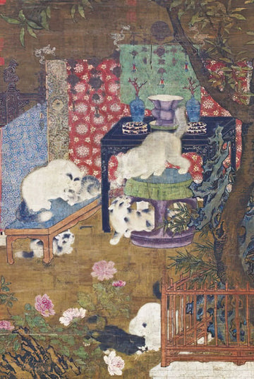 taiwang-tw-126-010-song-dynasty-painting-cats-at-play-126-pieces-jigsaw-puzzle