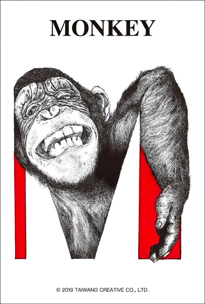 taiwang-tw-126-031-m-monkey-126-pieces-jigsaw-puzzle