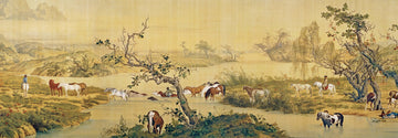 taiwang-tw-280-048-one-hundred-horses-1-of-3-280-pieces-jigsaw-puzzle