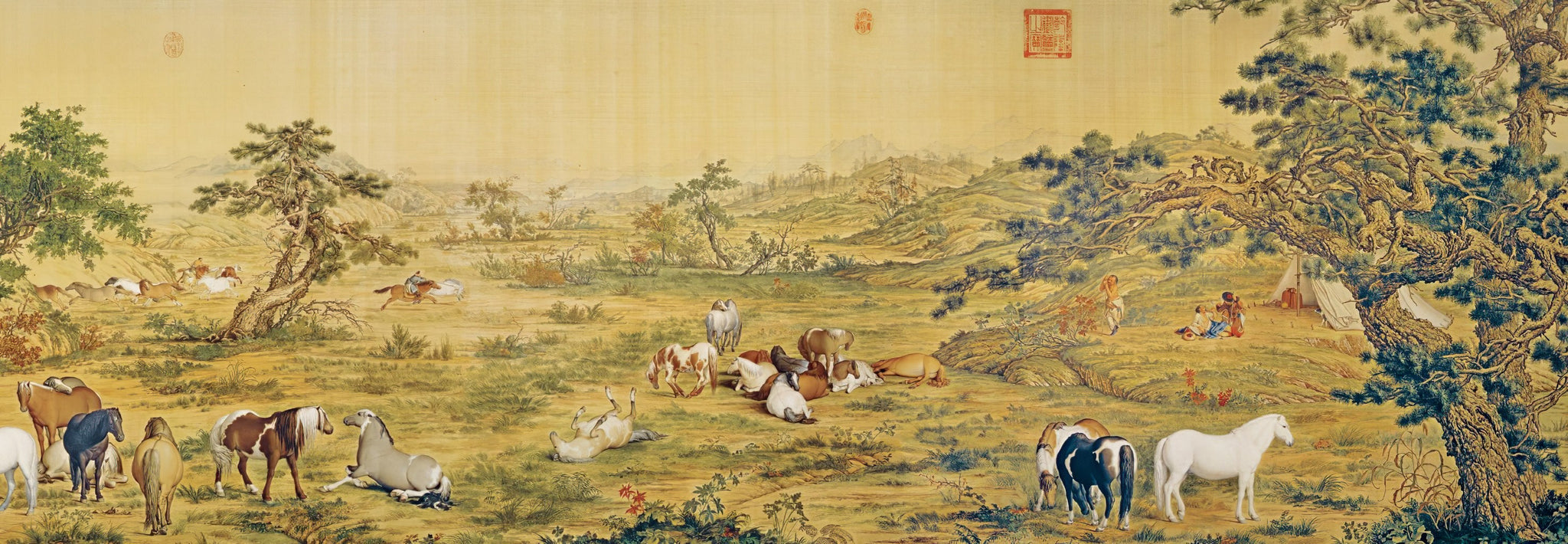 taiwang-tw-280-050-one-hundred-horses-3-of-3-280-pieces-jigsaw-puzzle