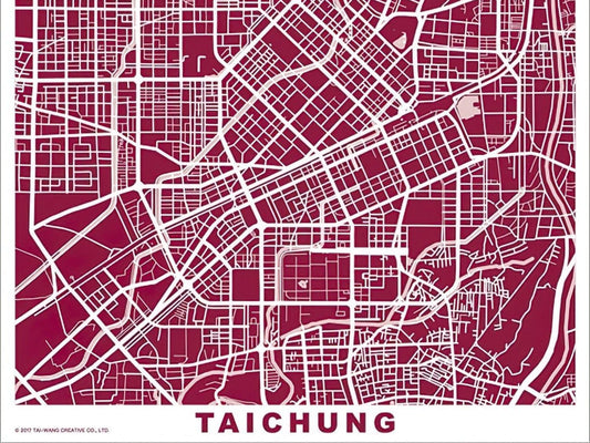 Taiwang • Map • Stroll in Lohas, Taichung　520 PCS　Jigsaw Puzzle