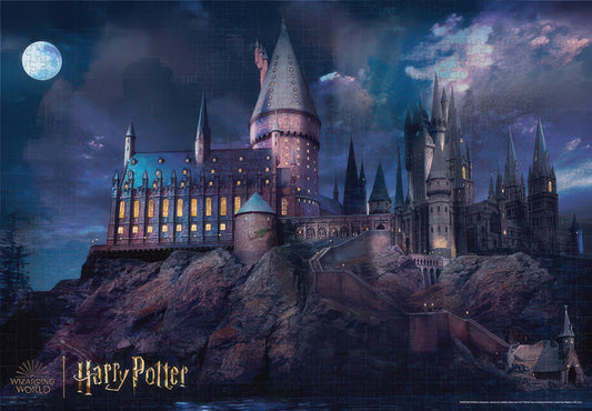 Tenyo B-1000-821　Harry Potter • Hogwarts Castle at Night　1000 Pieces Jigsaw Puzzle