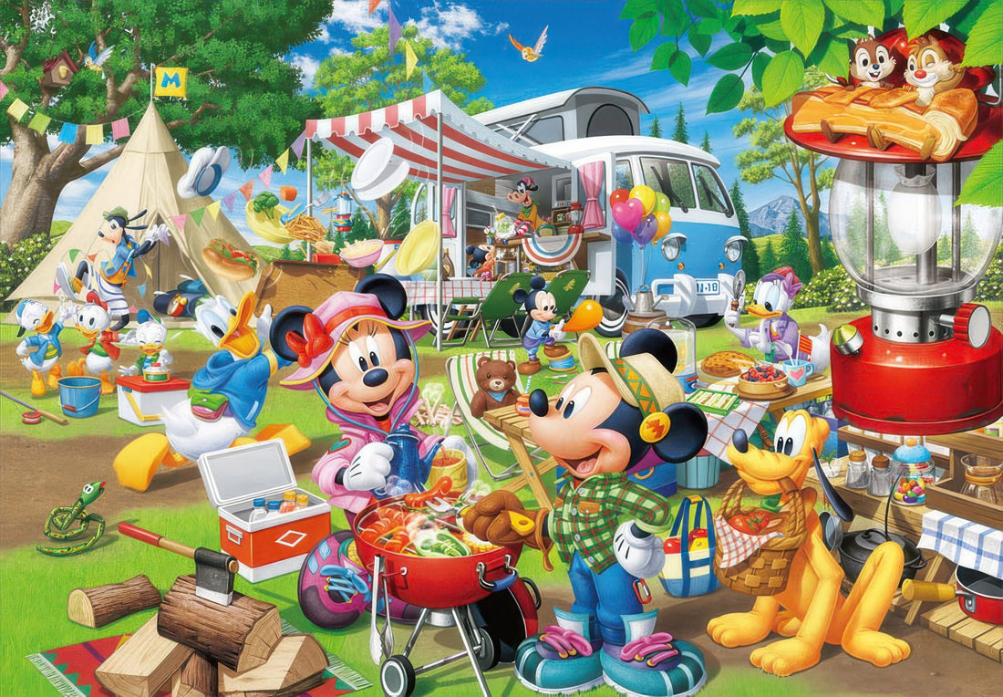 tenyo-d-1000-026-mickey-friends-autocamp-with-everyone-1000-pieces-jigsaw-puzzle