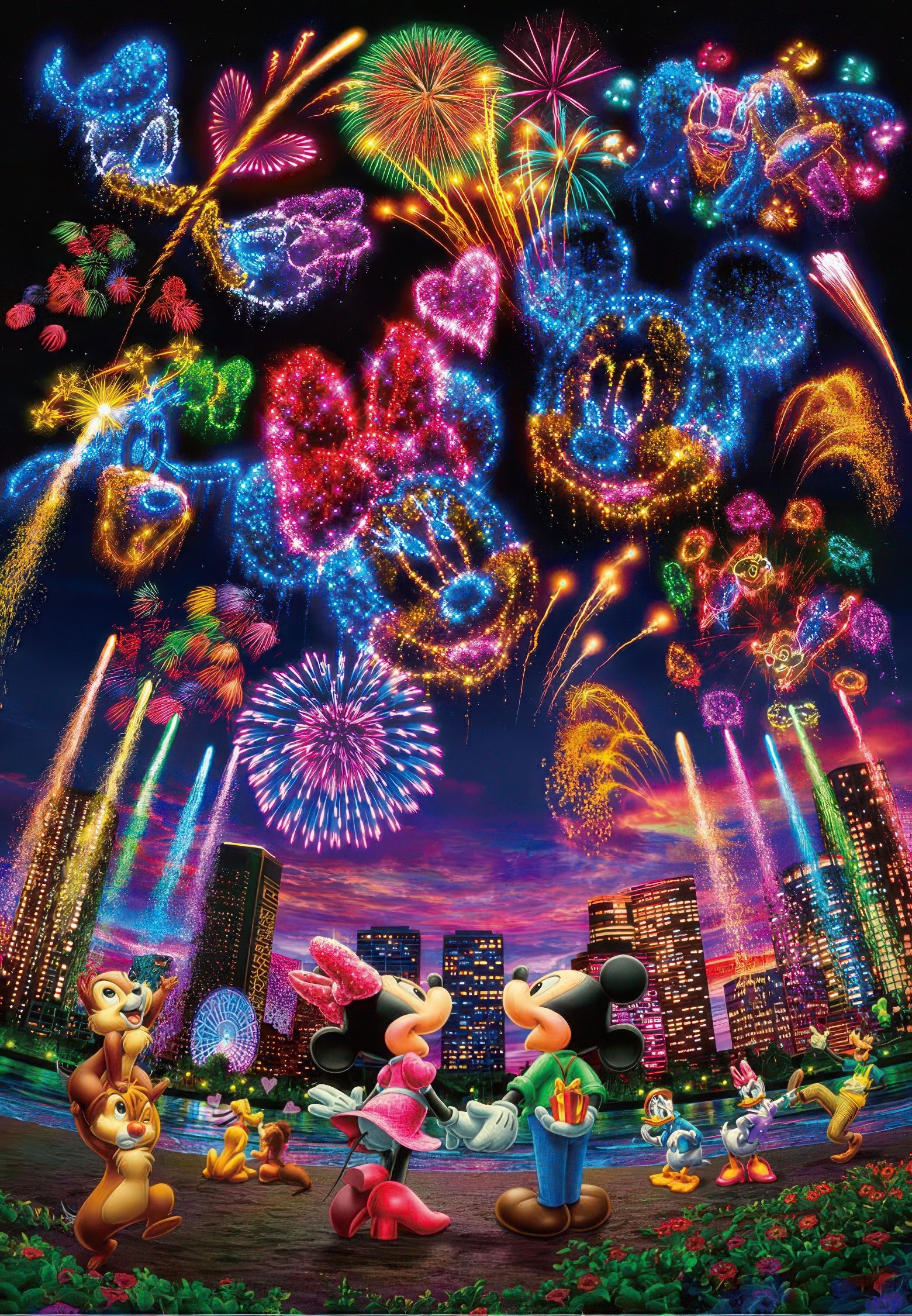 tenyo-d-1000-032-mickey-friends-fireworks-of-emotions-1000-pieces-jigsaw-puzzle