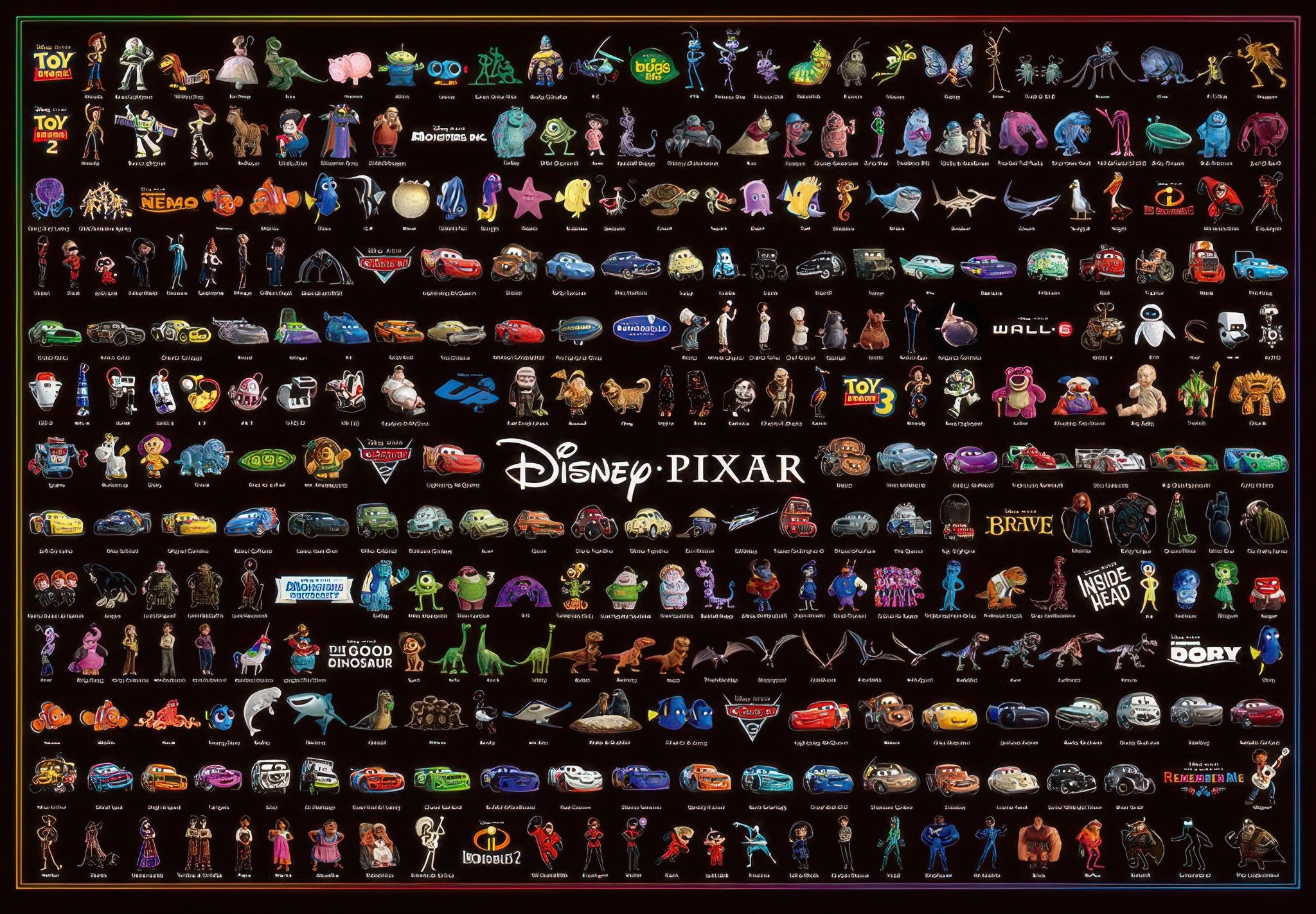 tenyo-d-1000-036-pixar-characters-1000-pieces-jigsaw-puzzle